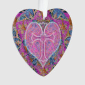 Mandala croisé de coeur par Amelia Carrie (devant)