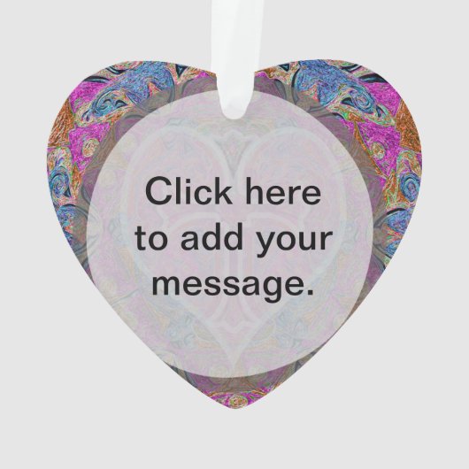 Mandala croisé de coeur par Amelia Carrie (dos)