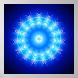 Mandala Crystalline Light 1 Poster