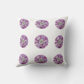 Mandala Cushion for the living space Kussen (Achterkant)