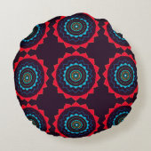 Mandala Cushion Rond Kussen (Achterkant)