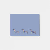 Mandala Dachshund dessin Post-it Notes (Devant)
