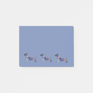 Mandala Dachshund dessin Post-it Notes