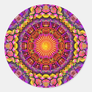 Mandala ~ Dagelijkse focus 2.13.2020 Ronde Sticker