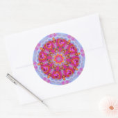 Mandala ~ Dagelijkse focus 7.4.2019 Ronde Sticker (Envelop)