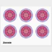 Mandala ~ Dagelijkse focus 7.4.2019 Ronde Sticker (Vel)