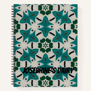 Mandala Dairy. Geometrisch ontworpen Notitieboek