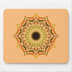 Mandala Damask Lotus Flower Yoga Art Elegant Muismat
