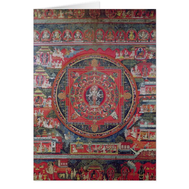 Mandala d'Amoghapasa (Devant)
