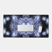 Mandala d'art fractal de foudre électrique (Clavier et souris)