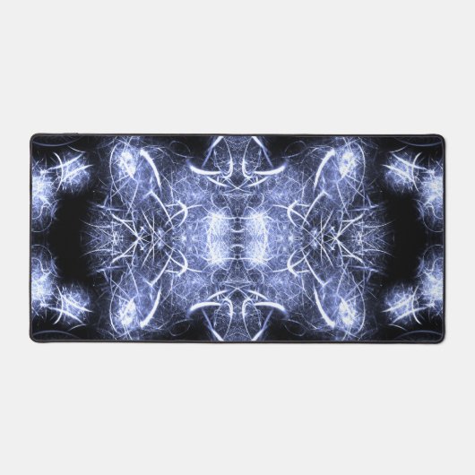 Mandala d'art fractal de foudre électrique (Recto)