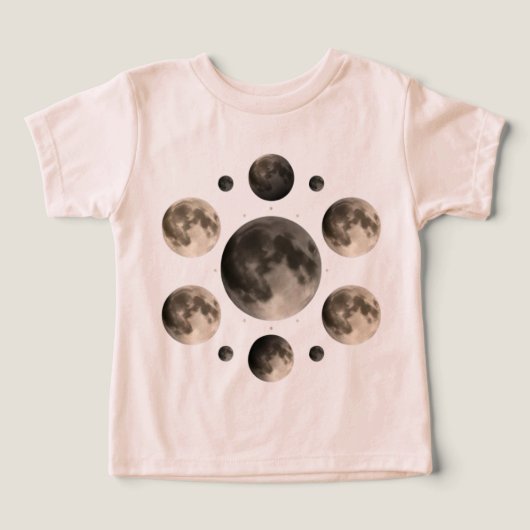 Mandala d'astronomie des phases lunaires célestes (Design Recto)