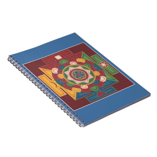 Mandala de CARNET des 5 éléments (Côté Droit)