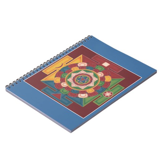 Mandala de CARNET des 5 éléments (Côté gauche)
