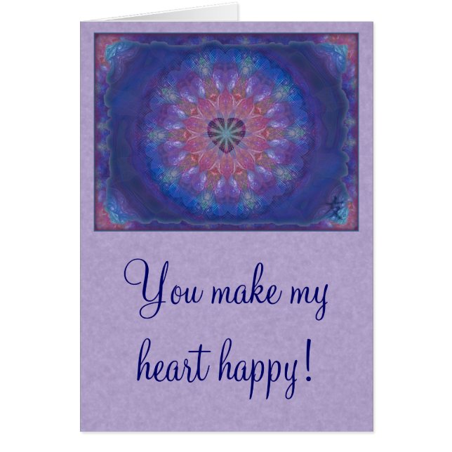 Mandala de coeur (Devant)