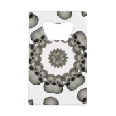 Mandala de crâne humain effrayant (Devant)