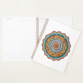 mandala de diverses couleurs (Devant avec enveloppe)