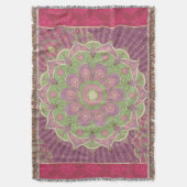 Mandala de guérison - Lancer la couverture (devant Vertical)