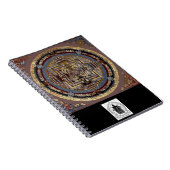 Mandala de Kalachakra un carnet (Côté Droit)