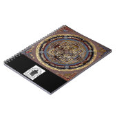 Mandala de Kalachakra un carnet (Côté gauche)