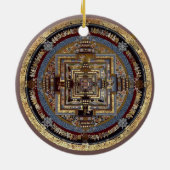 Mandala de Kalachakra un ornement (Dos)