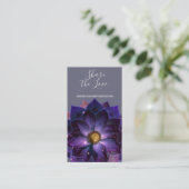 Mandala de la fleur de lotus mystique | Référence (Debout devant)