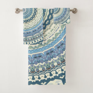 Mandala de Lavande Bleue Lumière