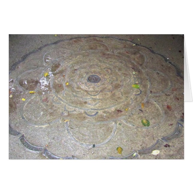 Mandala de Lotus au temple de Fudō sur Mt. Kurama (Devant horizontal)