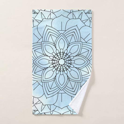 Mandala de luxe 56 (Serviette à main)