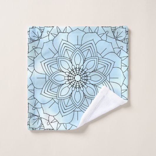 Mandala de luxe 56 (Gant de toilette)