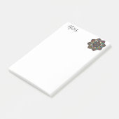 Mandala de Post-it Notes (Incliné)