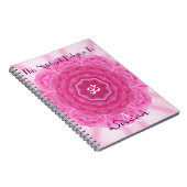 Mandala de roses, carnet (Côté Droit)
