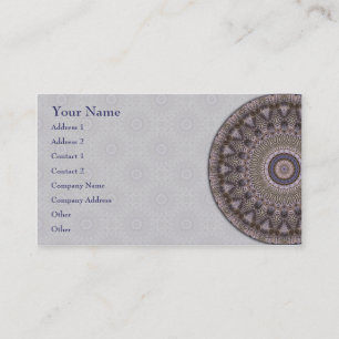 Mandala de sagesse • Carte de visite