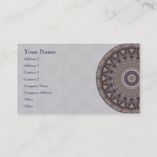 Mandala de sagesse • Carte de visite
