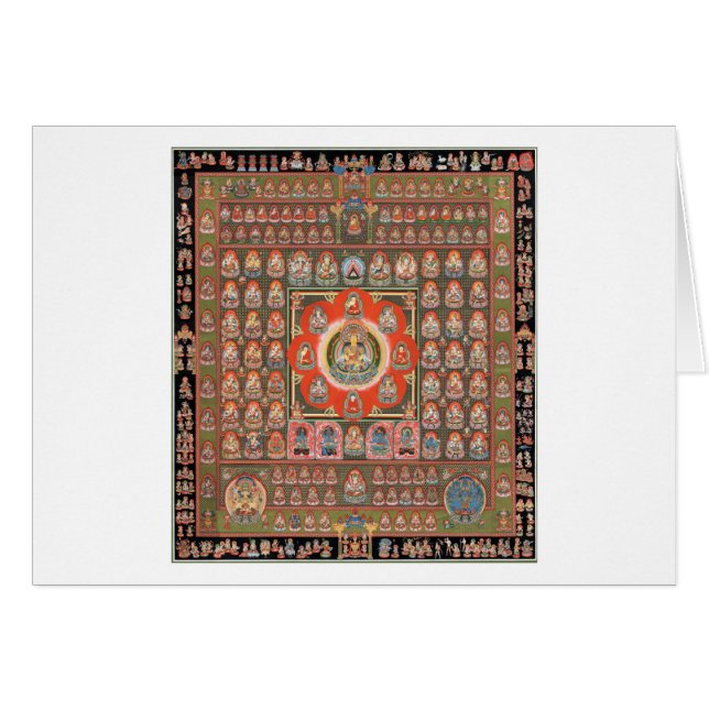 Mandala de Taizokai (Devant horizontal)