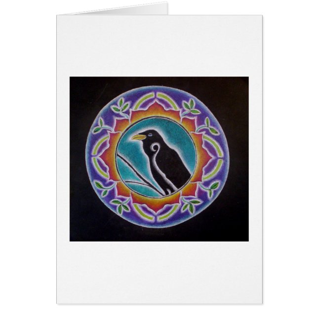 MANDALA DE TOTEM DE RAVEN (Devant)