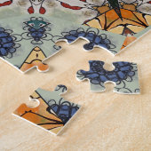 Mandala decoratie legpuzzel (Zijkant)
