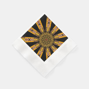 Mandala decoratie servet