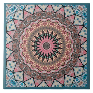 Mandala decoratie tegeltje