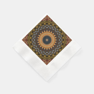 Mandala decoratief servet