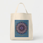 Mandala Design Canvas tas (Voorkant)