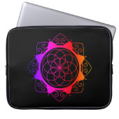 Mandala Design Laptop Case (Voorkant)