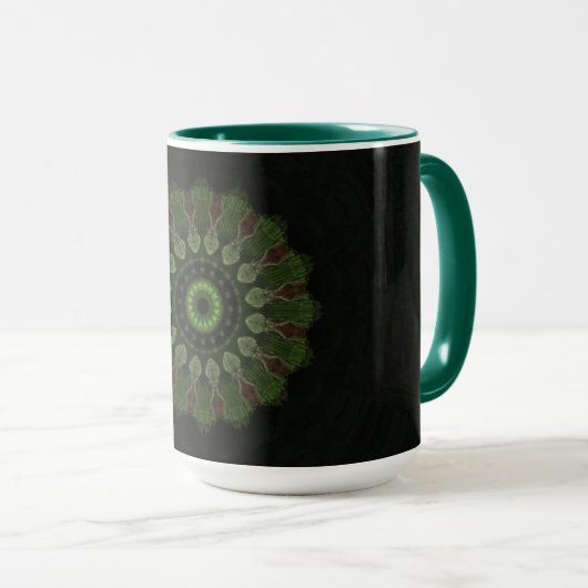Mandala Design Mug (Devant droit)