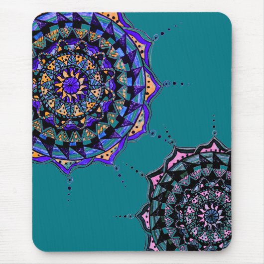 Mandala Design Muismat (Voorkant)