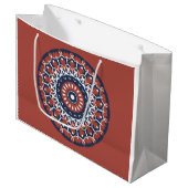 Mandala Design sac cadeau (Devant Angle)