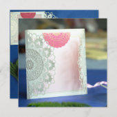 Mandala Designs Invitations | CartesMariageIndienn (Devant / Derrière)