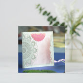 Mandala Designs Uitnodigt | IndianWeddingCards Kaart (Staand voorkant)