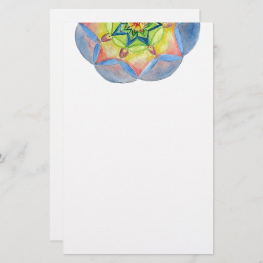 Mandala Détails Belle papeterie (Devant / Derrière)