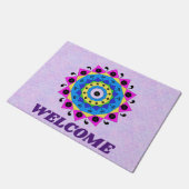 Mandala Deurklep Deurmat (Schuin)