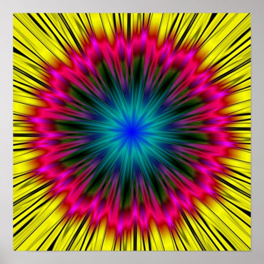 Mandala Digitale print (Voorkant)